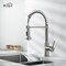 Kibi Aurora Single Handle Pull Down Kitchen Sink Faucet with Soap Dispenser C-KKF2003BN-KSD100BN - alternate 5